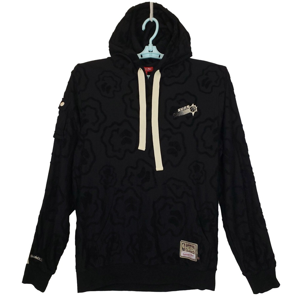 Phoenix Suns‎ Mitchell & Ness NBA Medium Womens Hoodie Jacquard Happy Face New